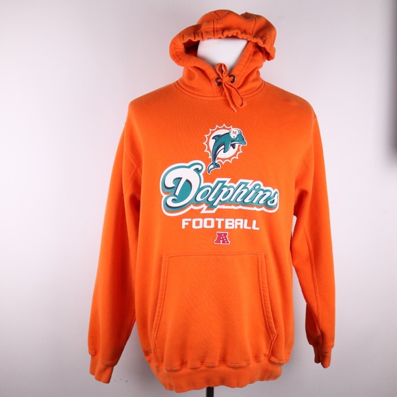 orange miami dolphins sweatshirt